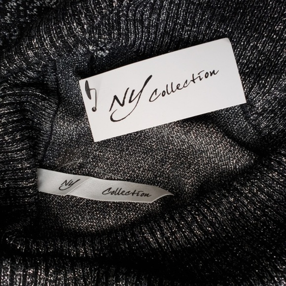 NWT NY Collection Ombre Cowl Neck Sweater Dress S - Picture 6 of 8